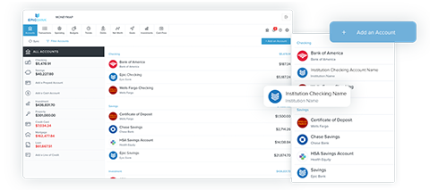 Money Management - accounts overview